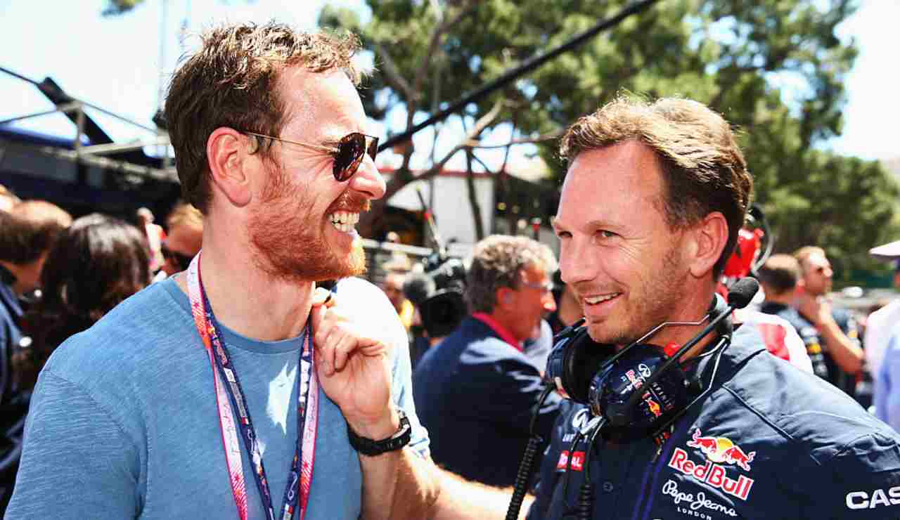 Michael Fassbender Christian Horner