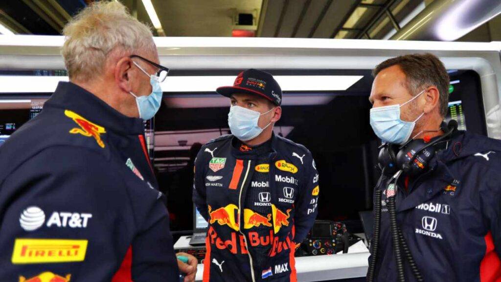 Verstappen Horner Marko