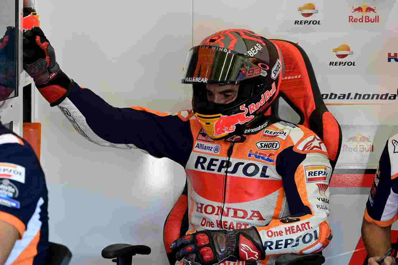 MotoGP Andalusia, Marquez: "Perché ho deciso di fermarmi"