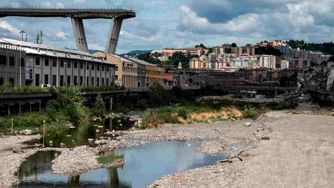 ponte Genova gestito da autostrade