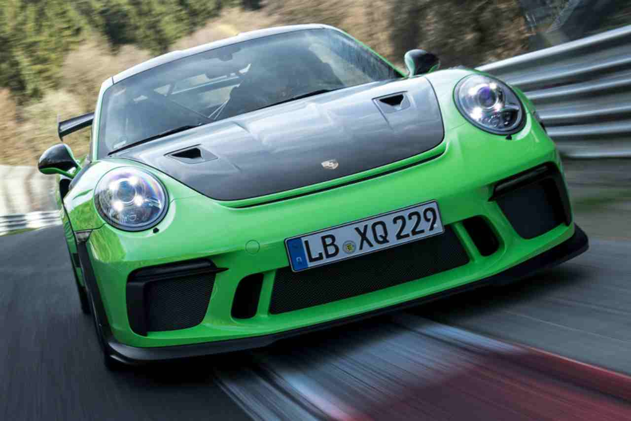 Porsche 911 GT3, il sound da brividi al Nurburgring - Video