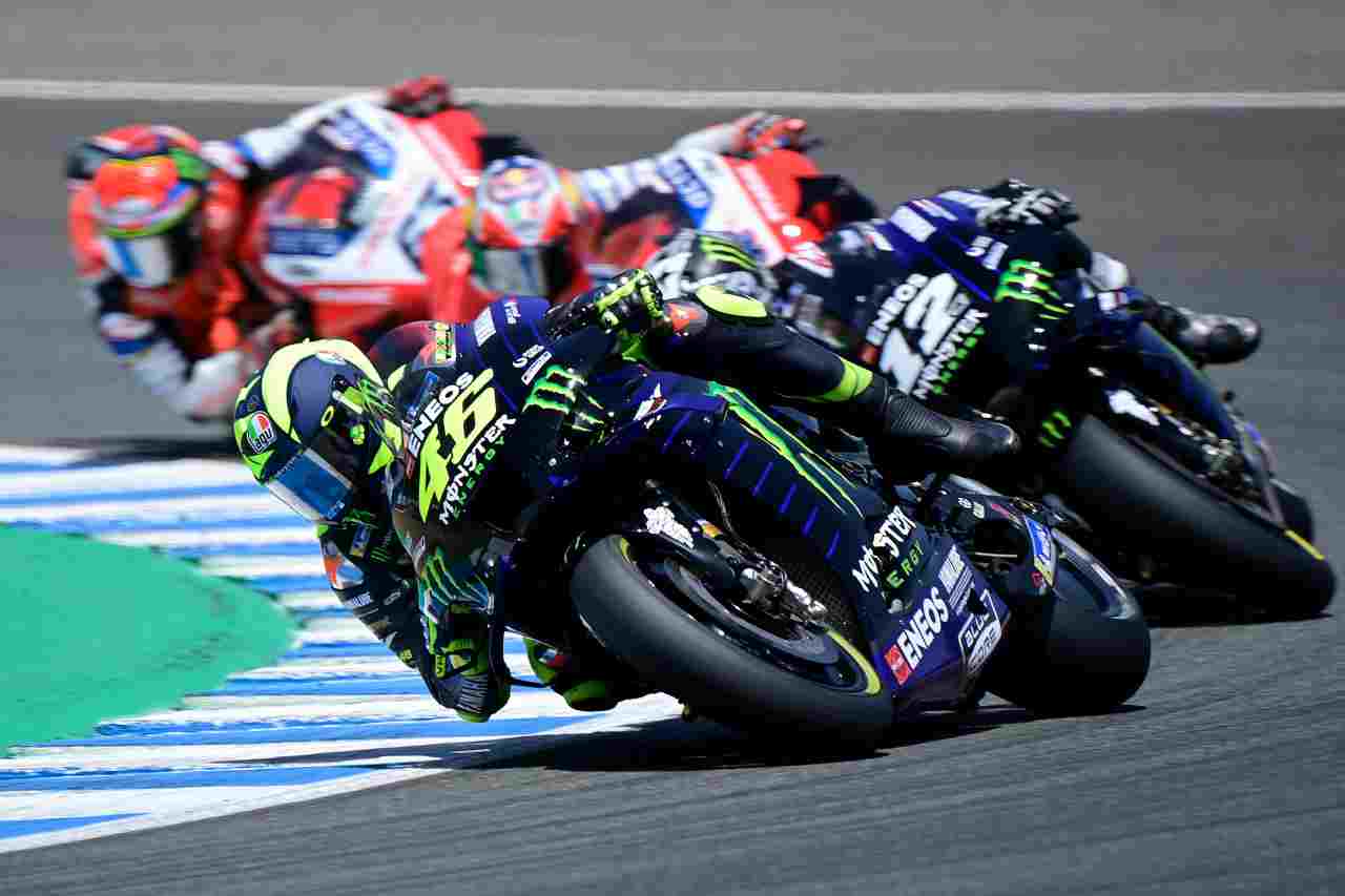 MotoGP Andalusia, Rossi e Vinales sul podio. Le classifiche mondiali