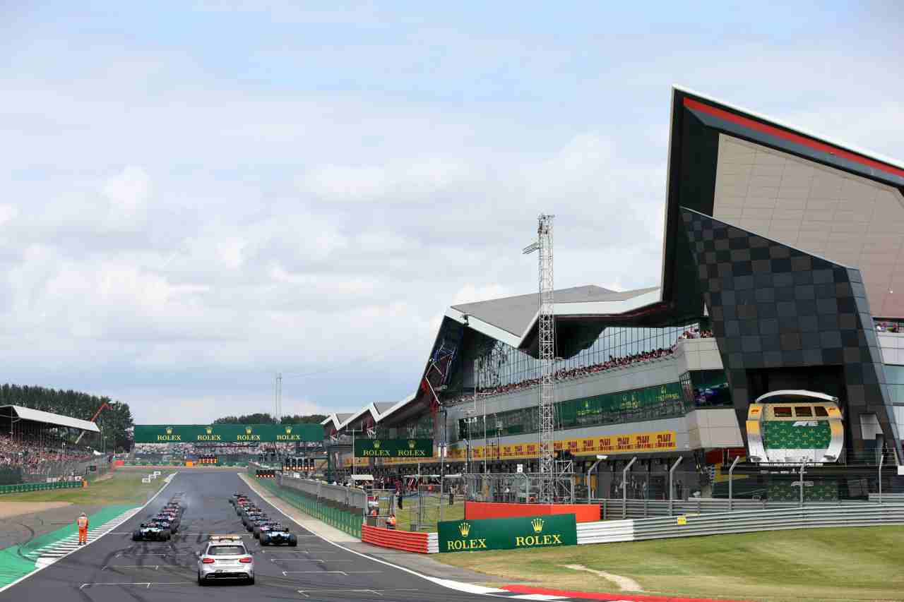 Una panoramica del circuito di Silverstone
