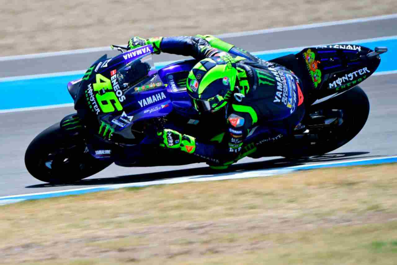 MotoGP Jerez, deve rimontare Valentino Rossi