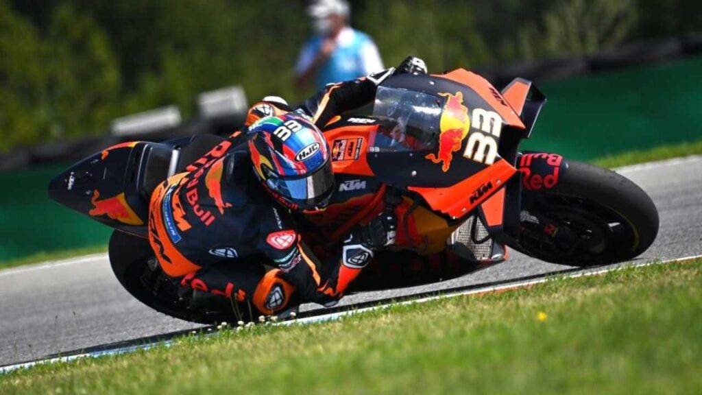 Brad Binder gara MotoGP Brno