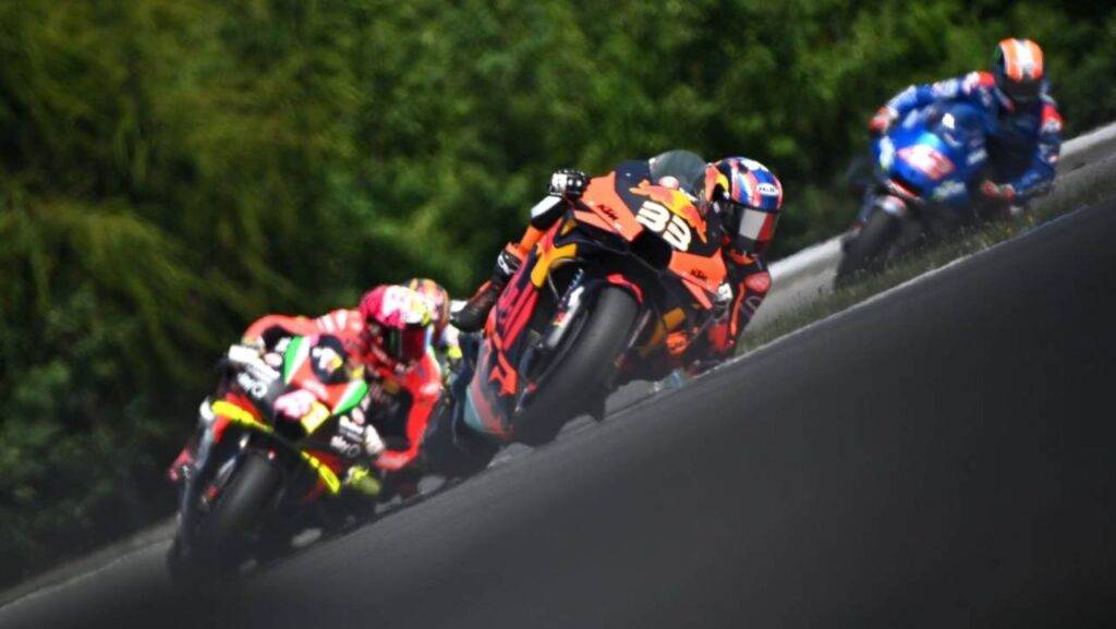 Brad Binder gara MotoGP Brno