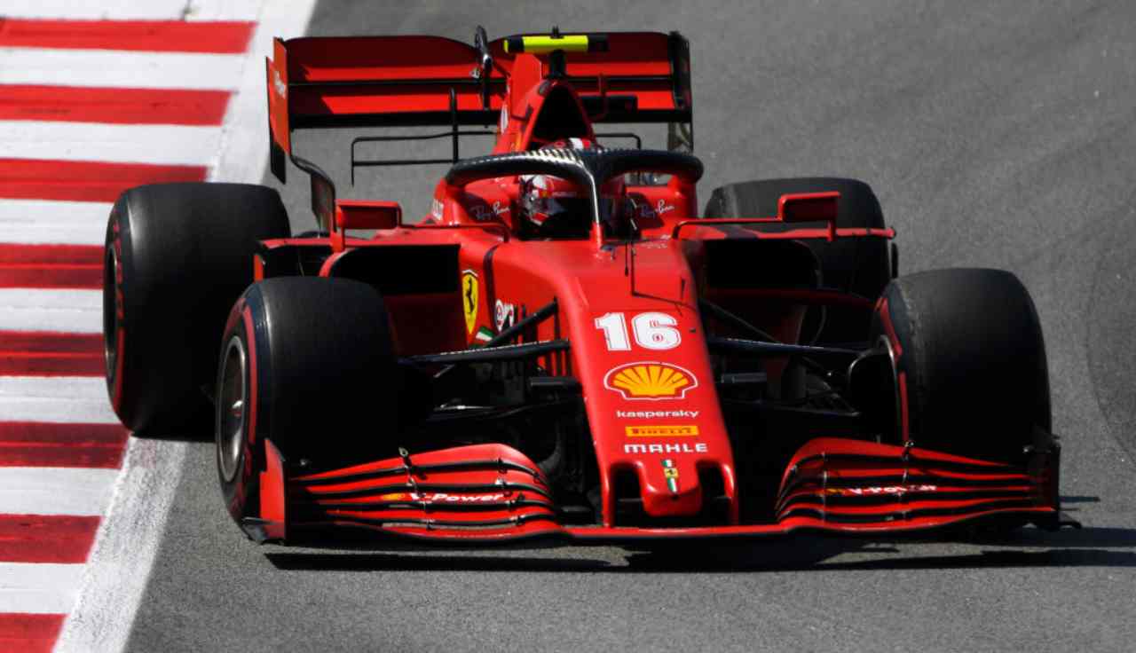 Leclerc Ferrari F1