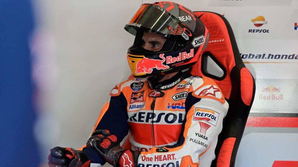 Marc Marquez salta Brno