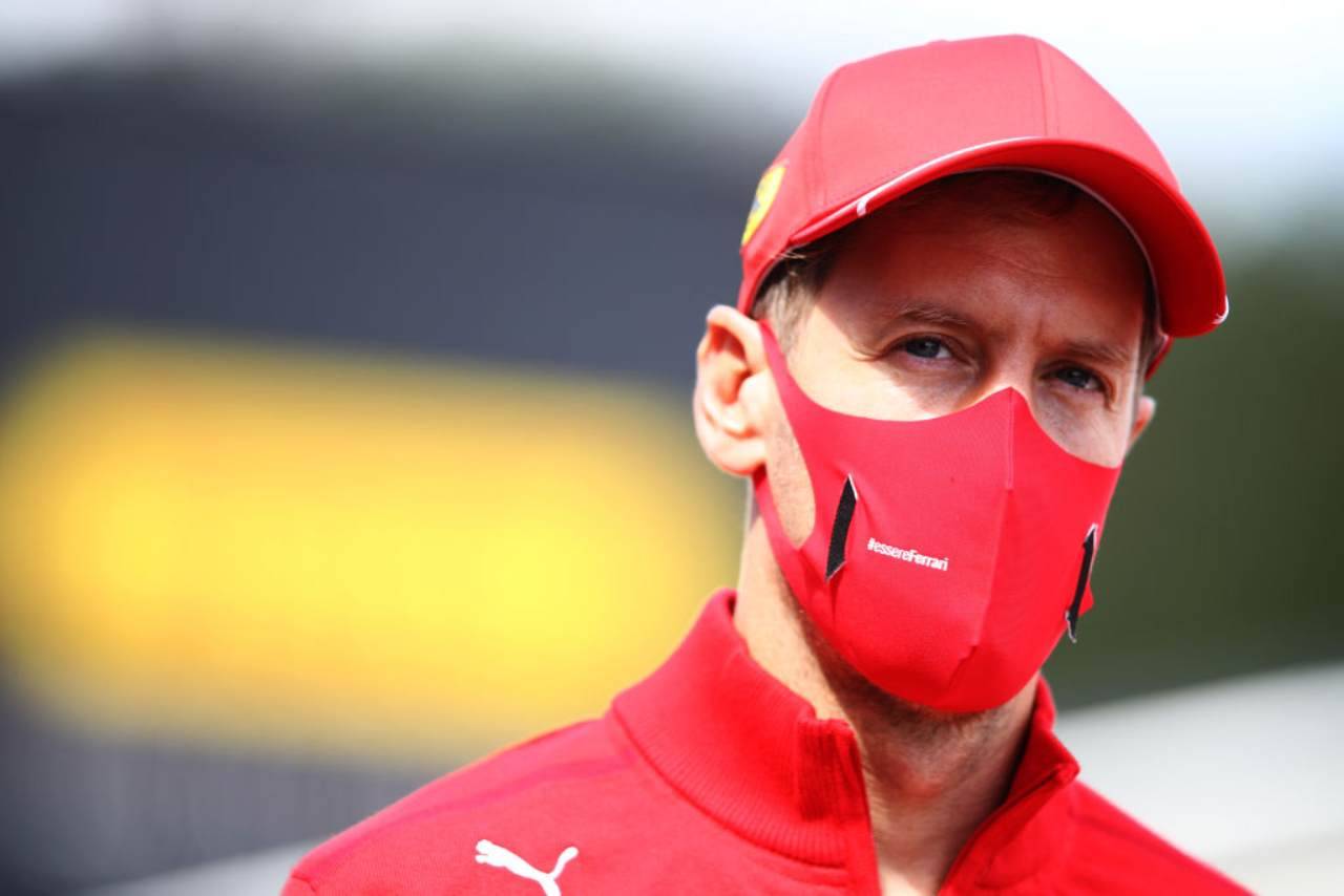 Sebastian Vettel F1 GP Belgio