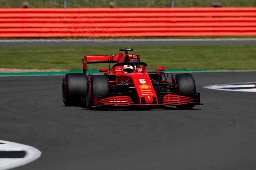 F1 GP Silverstone Sebastian Vettel