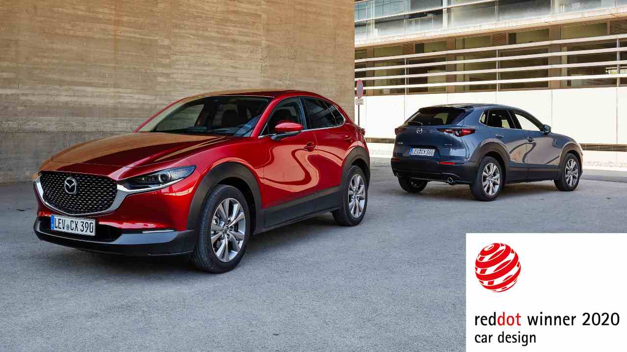 Mazda CX-30, design innovativo e tecnologia Skyactiv-X per i motori