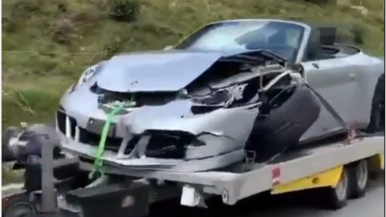 Bugatti Chiron e Porsche 911: incidente extra lusso in Svizzera