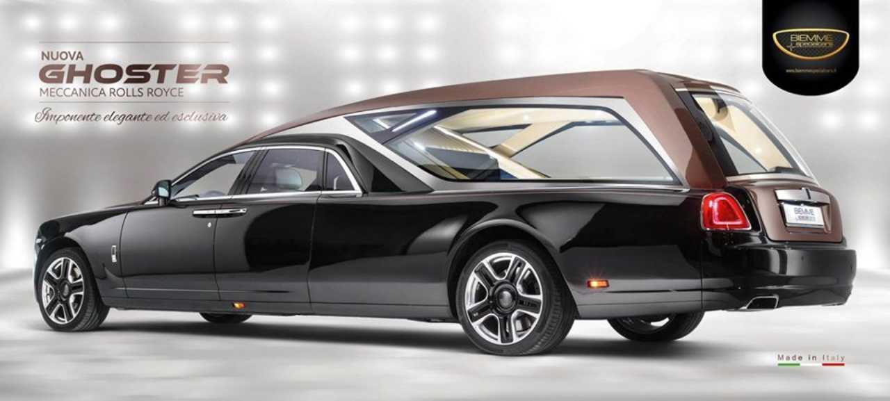 Rolls Royce Ghoster, il carro funebre più lussuoso e costoso