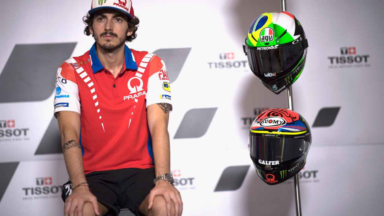 GP Misano, che regalo per Pecco Bagnaia; una Lamborghin Aventador