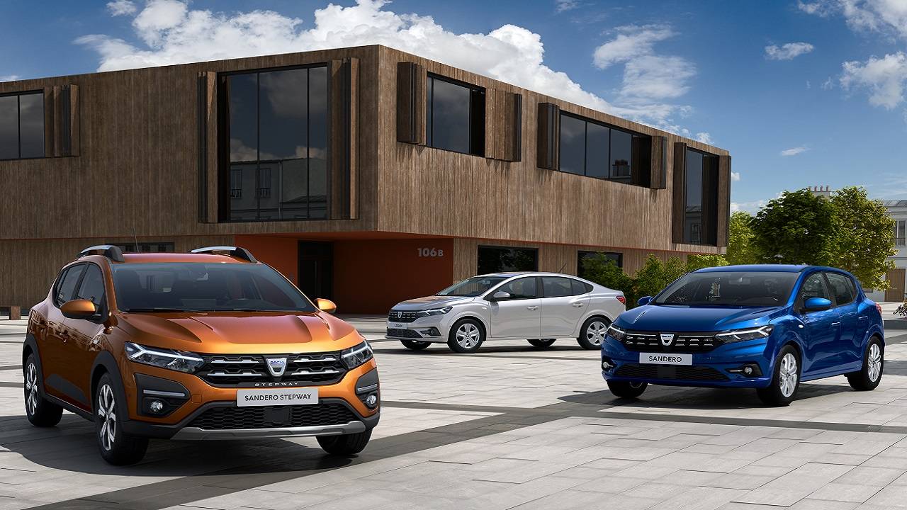 Dacia Sandero, Stepway e Logan