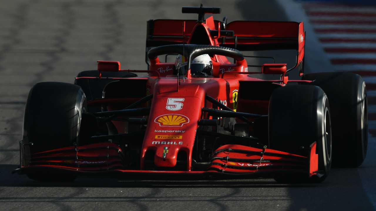 Ferrari di Vettel