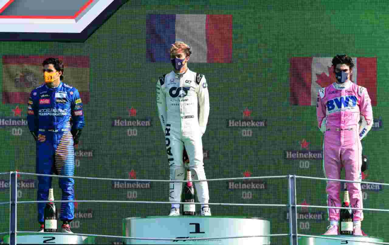 GP Monza podio F1