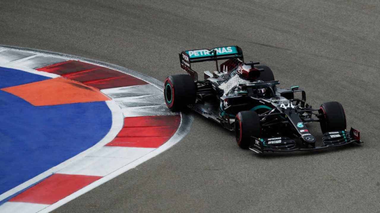 Lewis Hamilton F1 GP Russia 2020