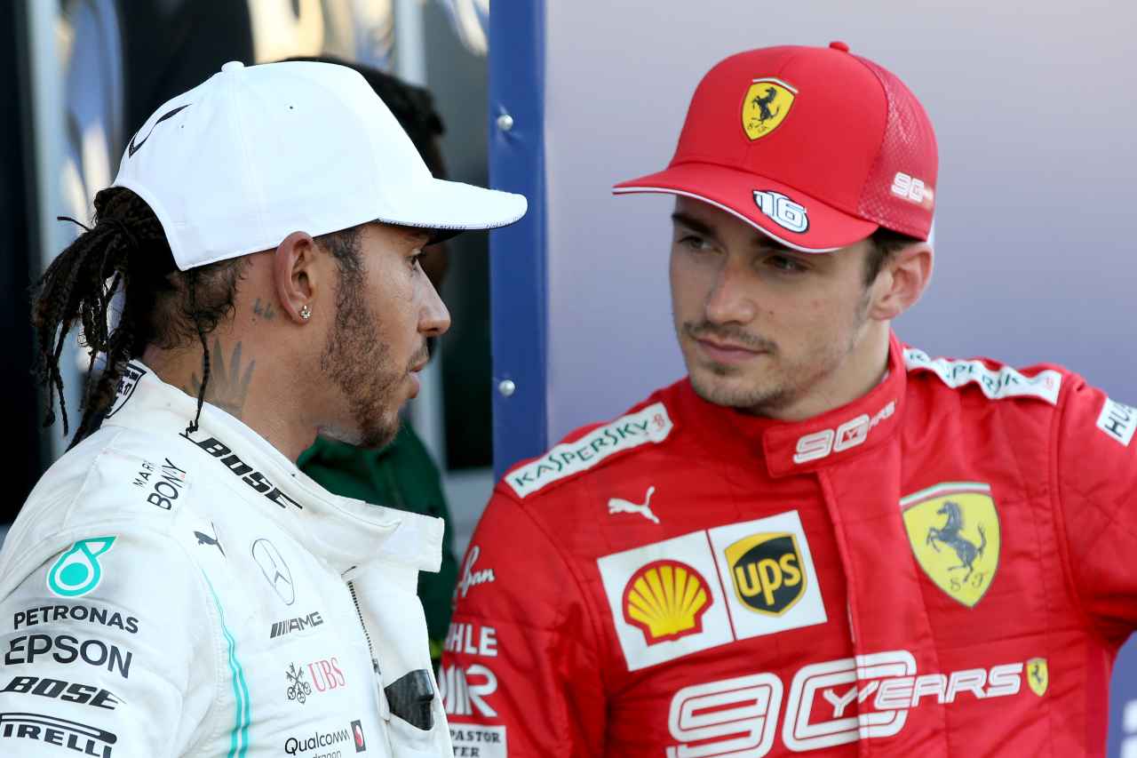 Hamilton e Leclerc