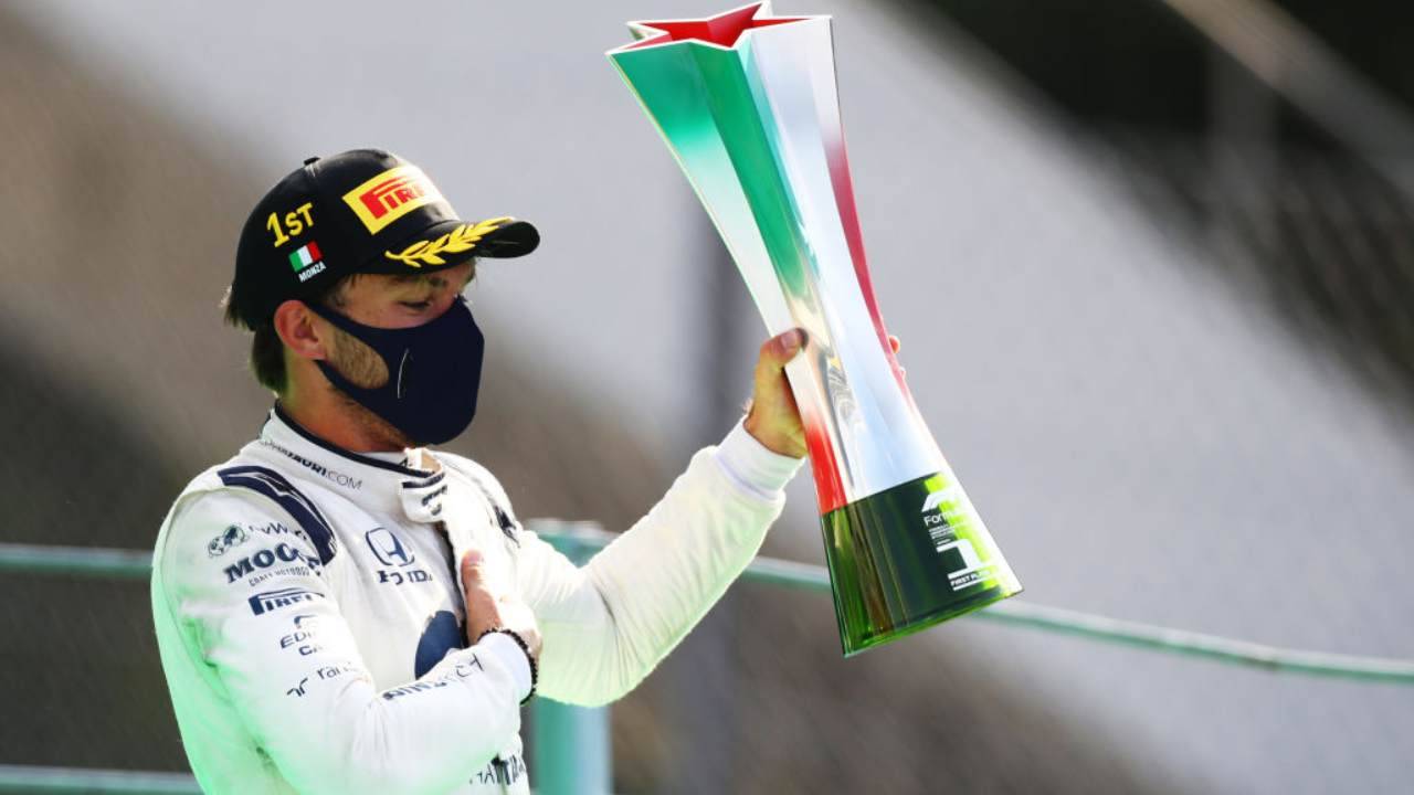 Pierre Gasly F1 GP Monza 2020