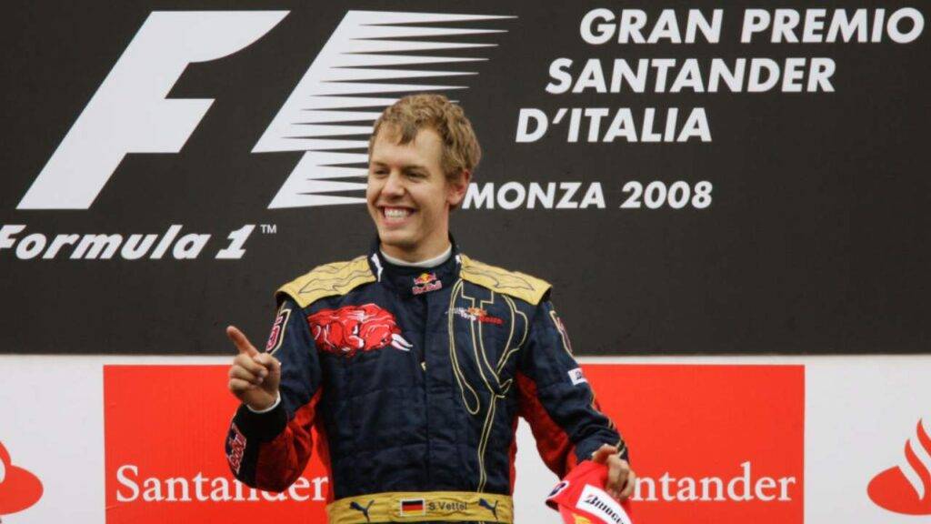 Seb Vettel Monza 2008