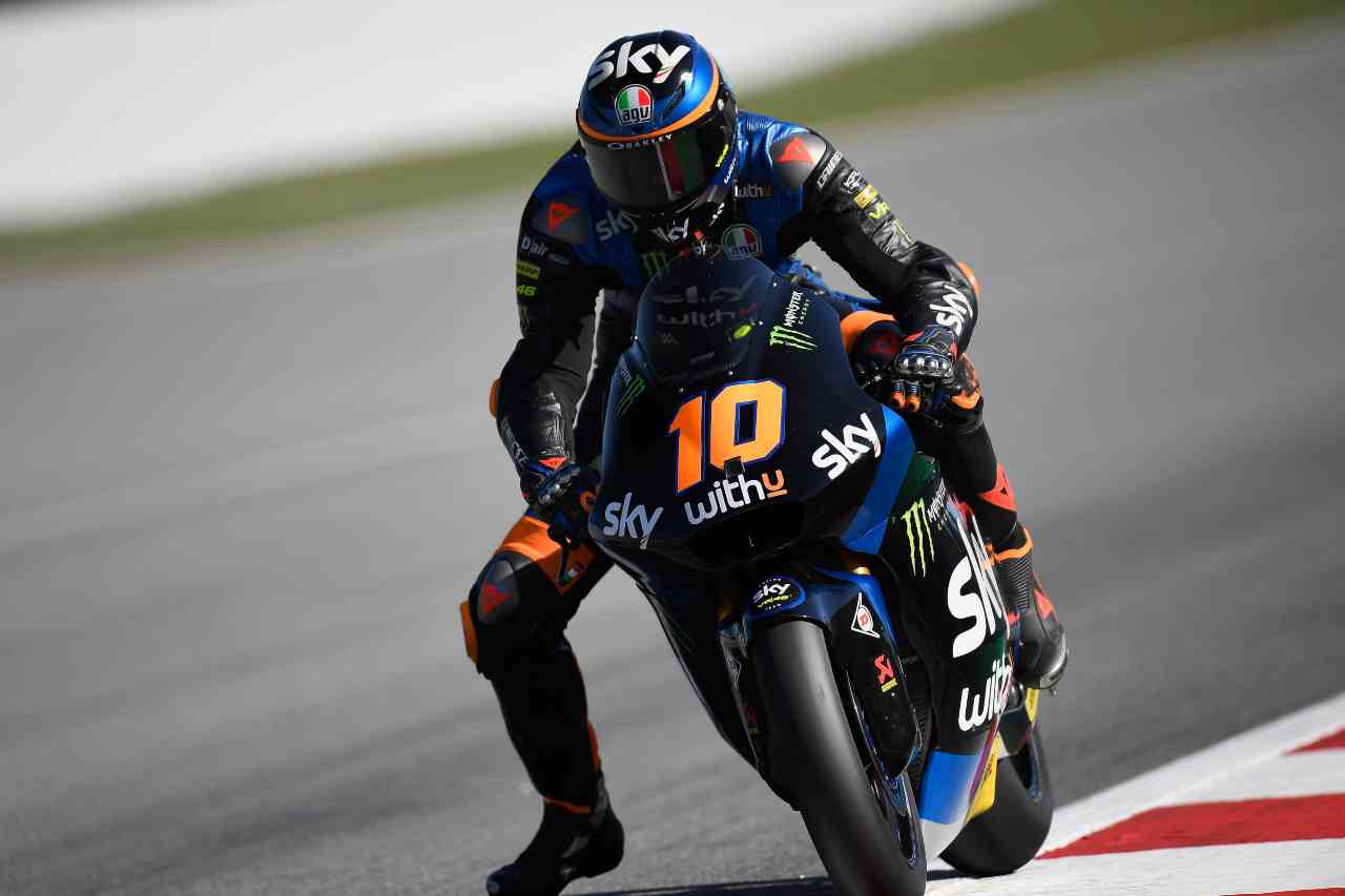 GP Catalogna, Moto 2: Marini in pole, en plein italiano nelle Qualifiche