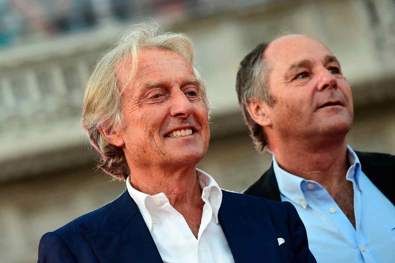 Luca di Montezemolo con Gerhard Berger