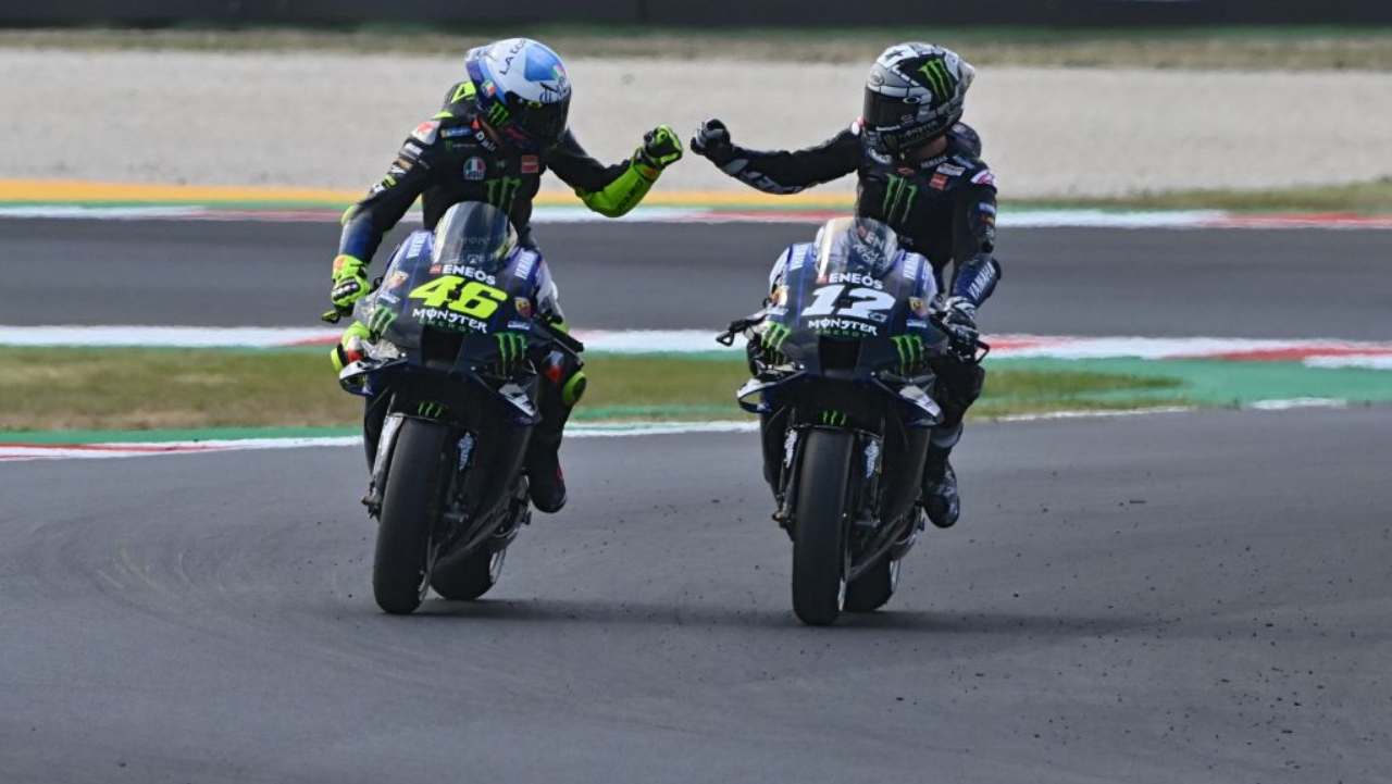 Rossi Vinales MotoGP Misano