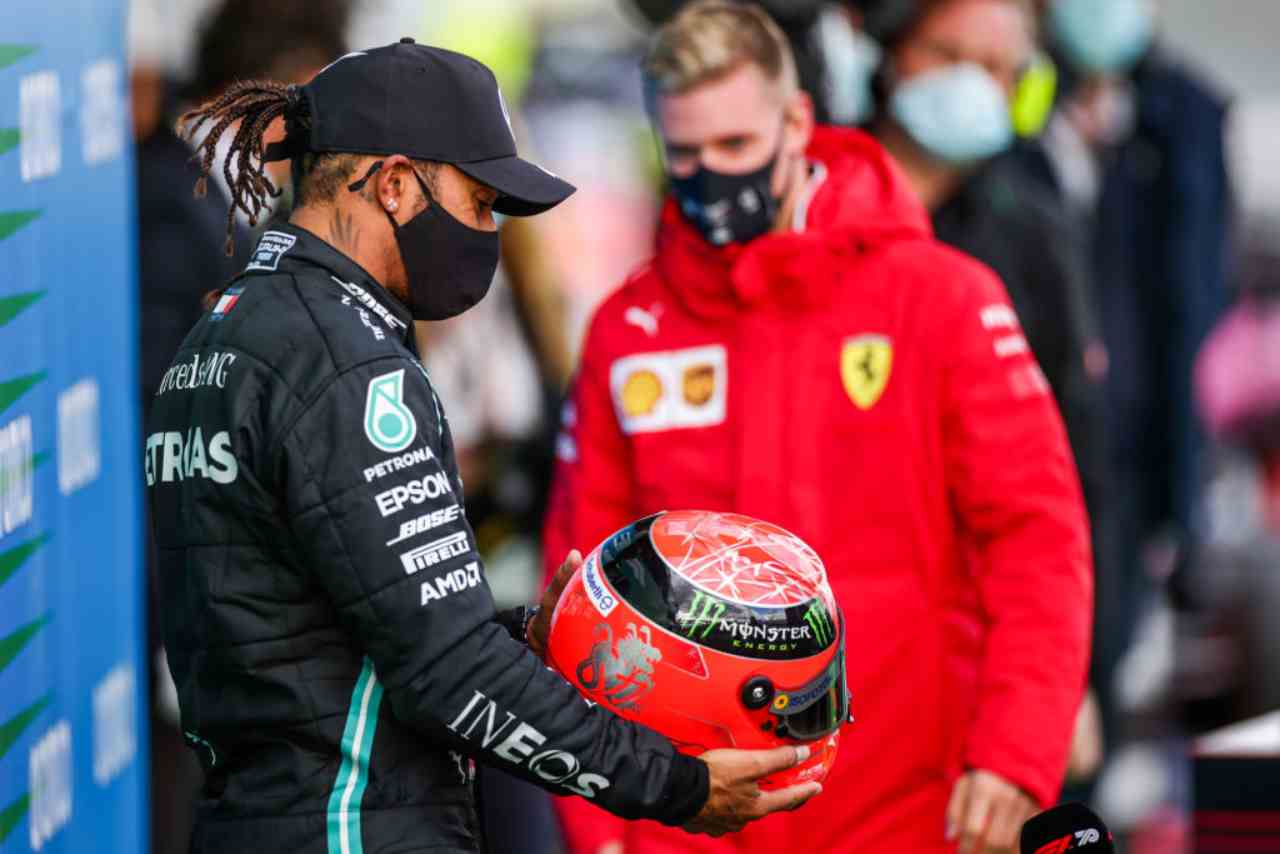 Lewis Hamilton Mick Schumacher