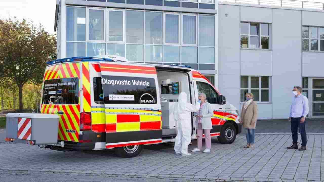 Laboratorio mobile Volkswagen e Bosch