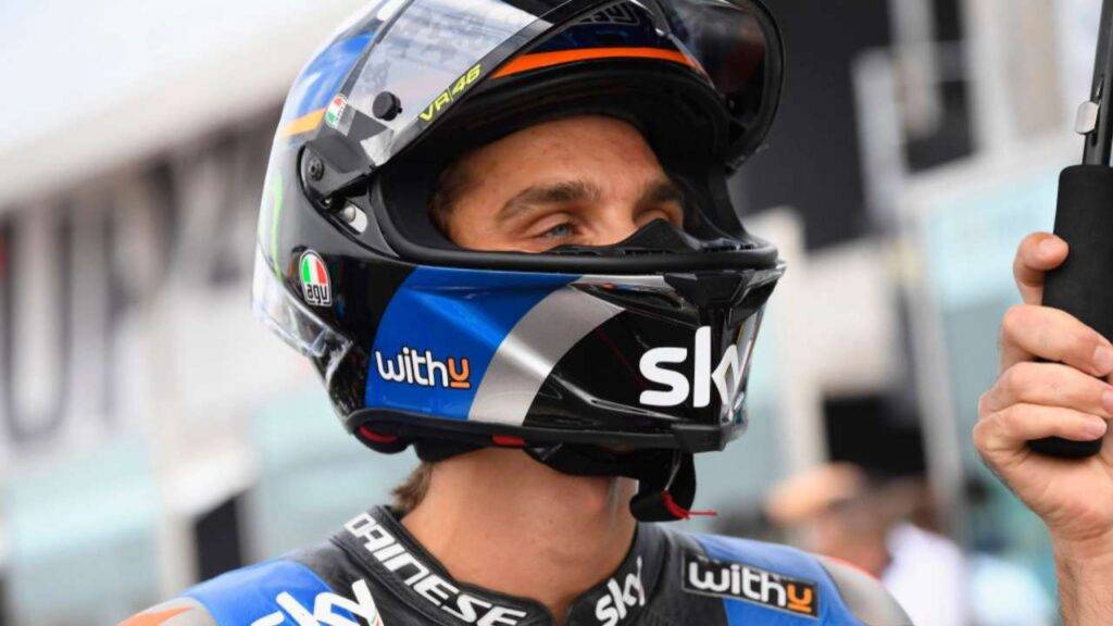 Luca Marini caduta Moto2 Francia