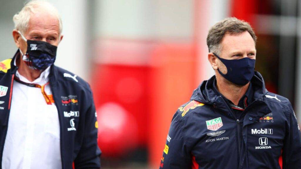 Marko Horner Red Bull F1