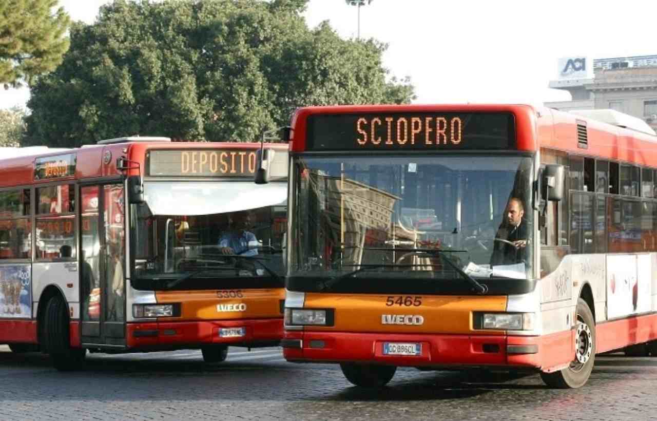 Sciopero metro e bus Roma