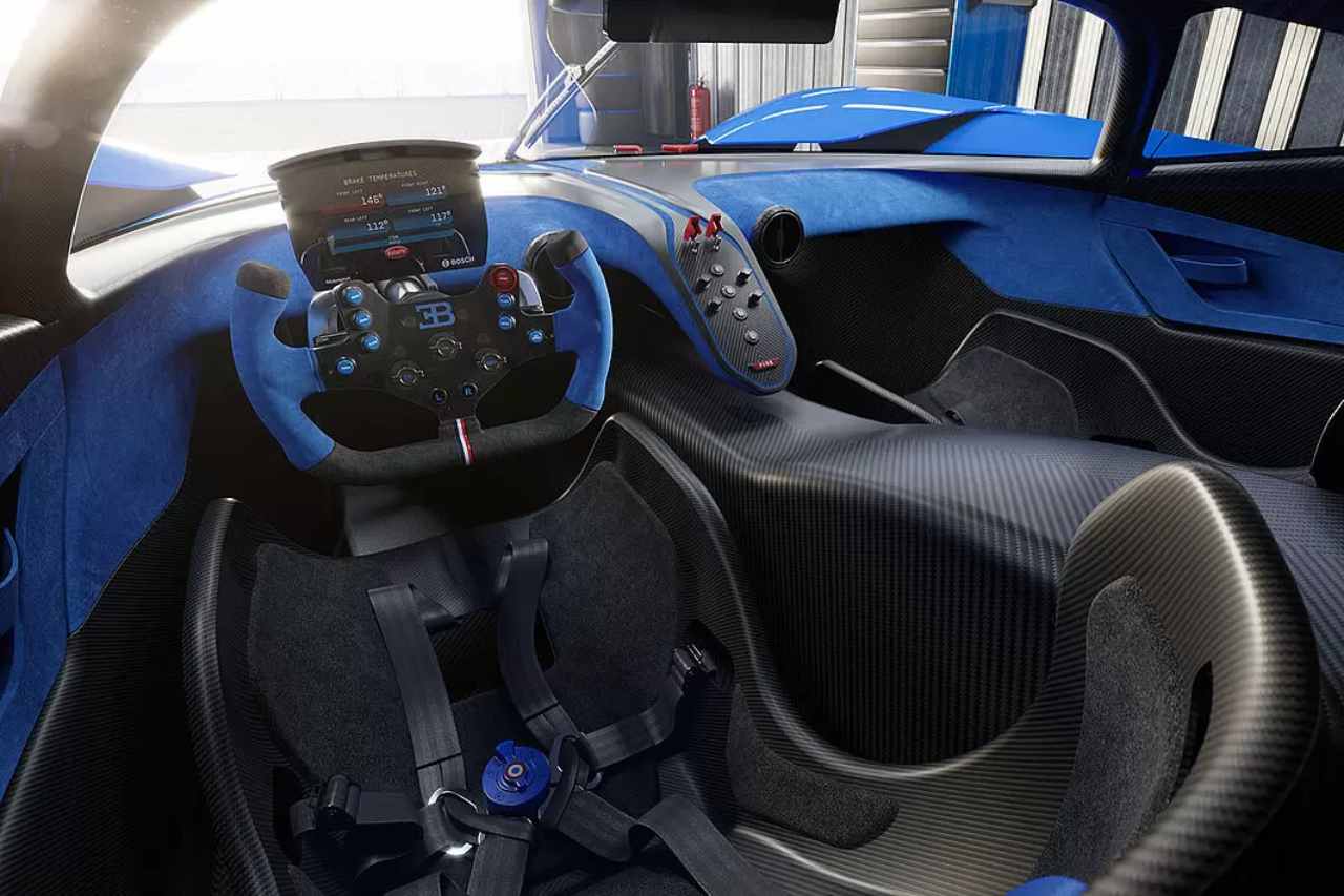 Bugatti Bolide, tecnologia e design