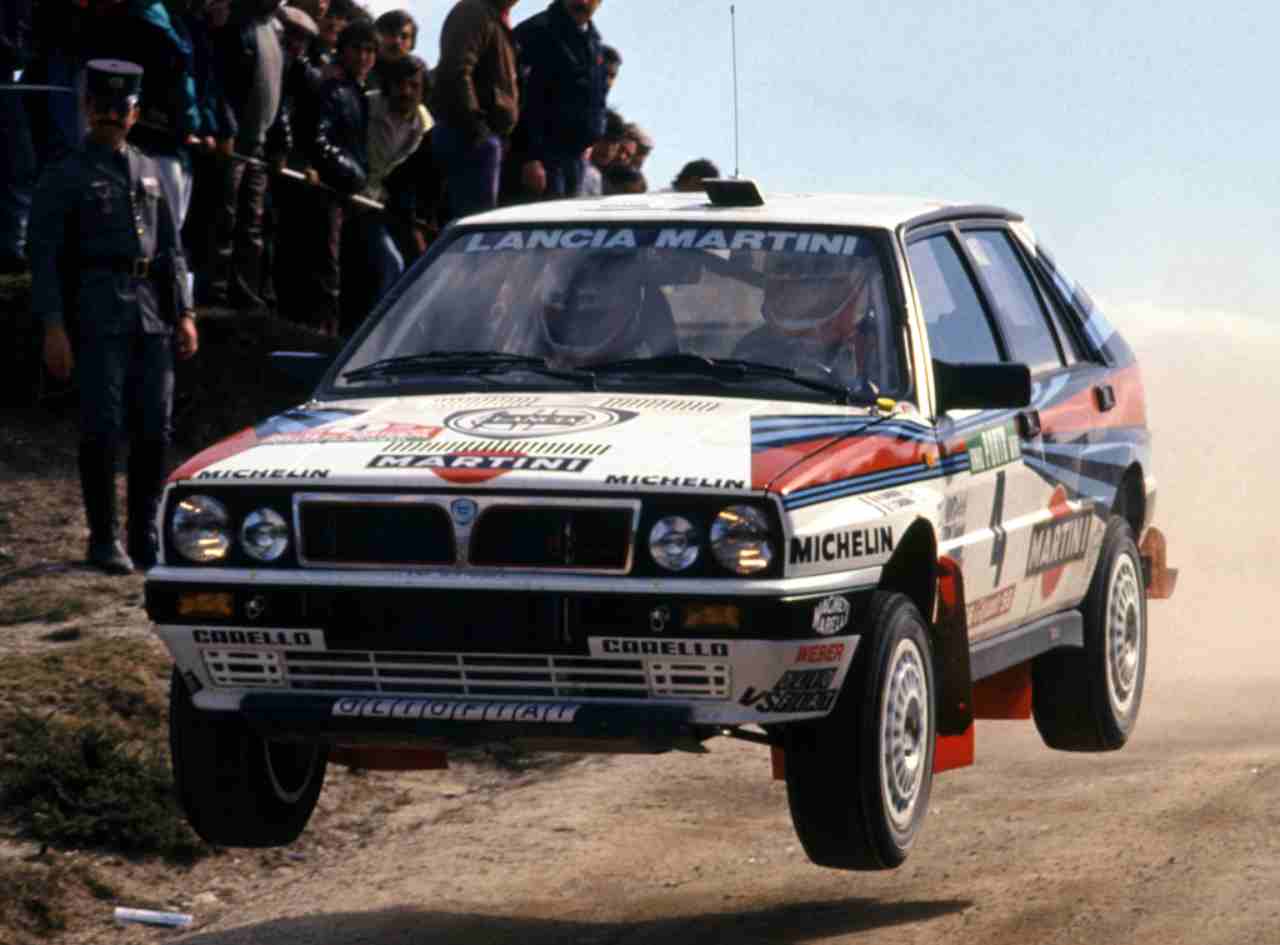 Lancia Delta, una stagione di trionfi nei rally