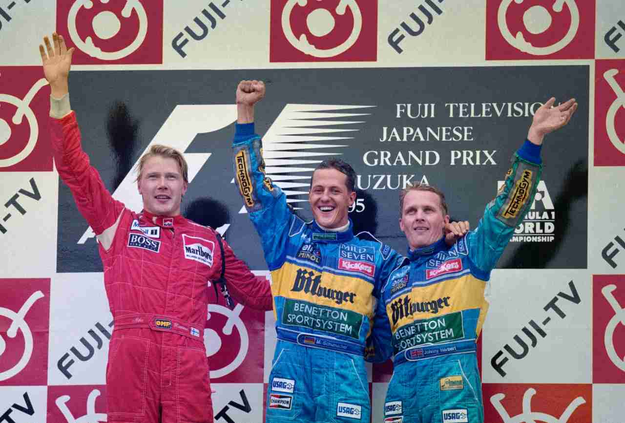 Michael Schumacher, la vittoria record al GP Giappone 1995 - Video