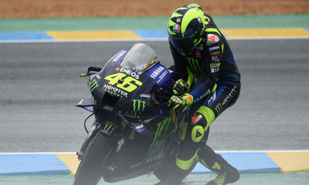 valentino rossi cadute