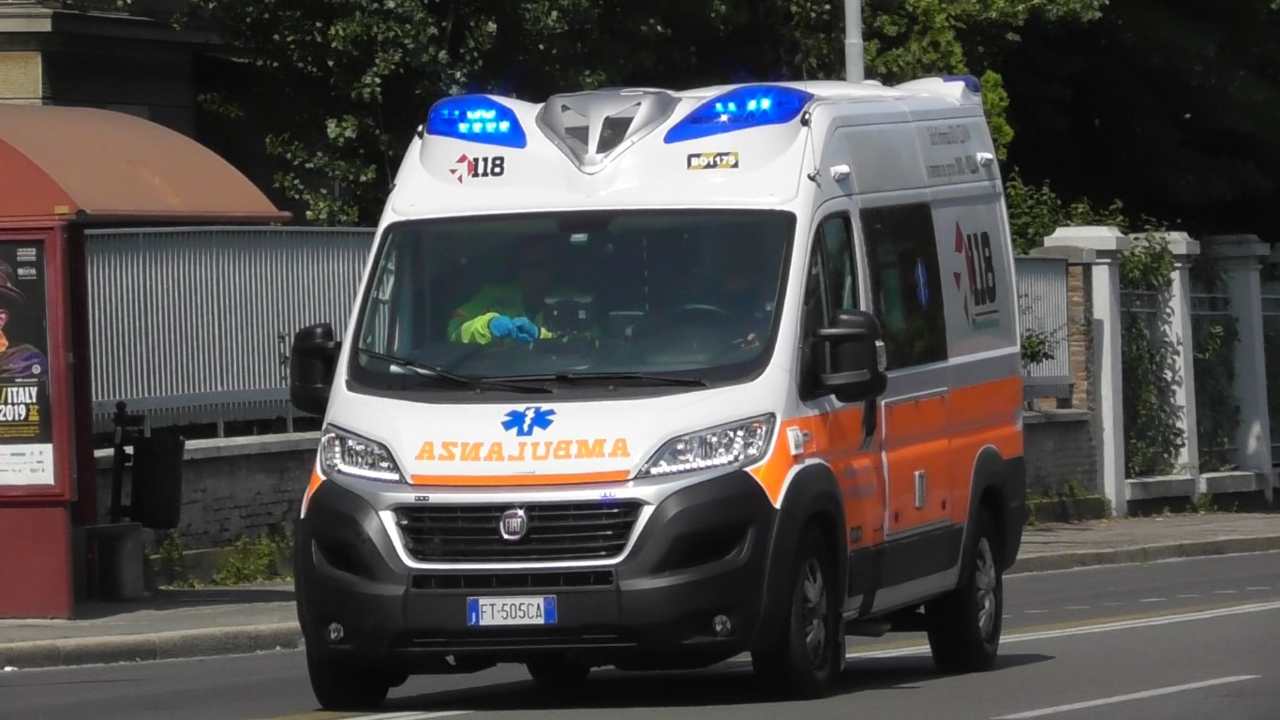 Ambulanza incidente