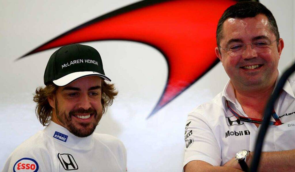 Fernando Alonso Eric Boullier