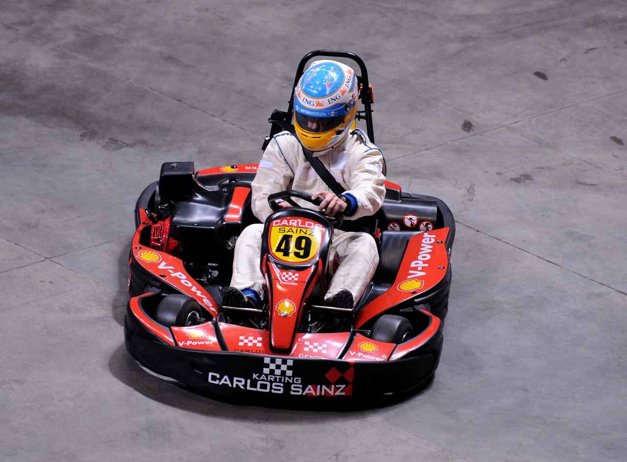 Fernando Alonso Kart