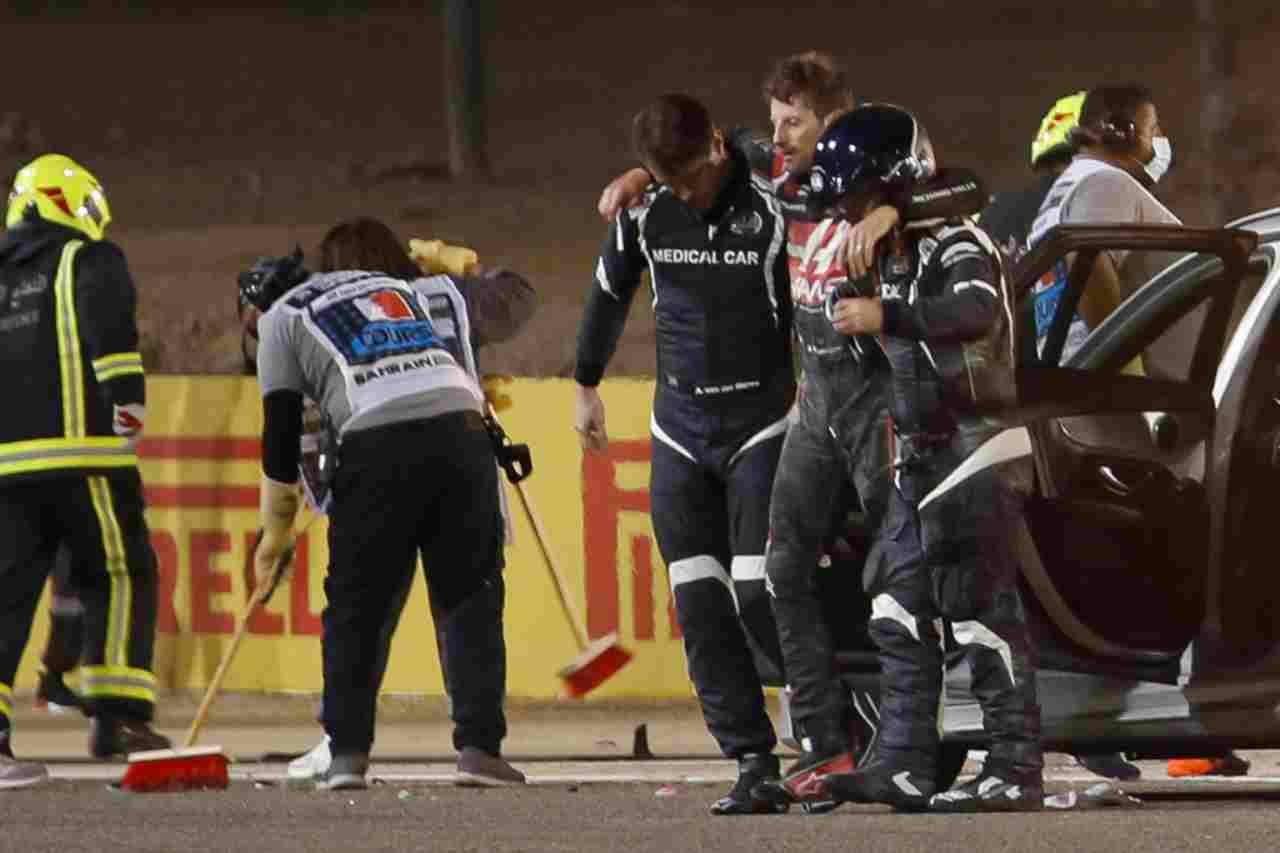 Romain Grosjean, le condizioni dopo l'incidente: come sta il pilota Haas