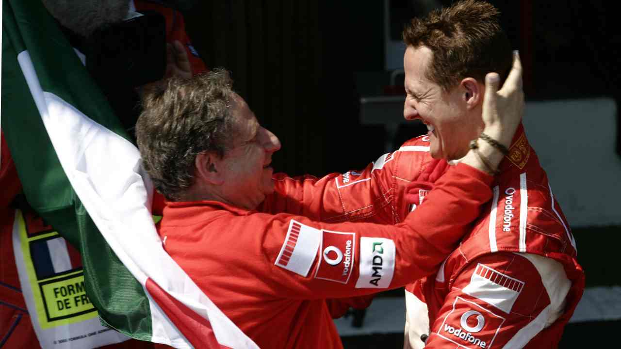 Jean Todt e Michael Schumacher