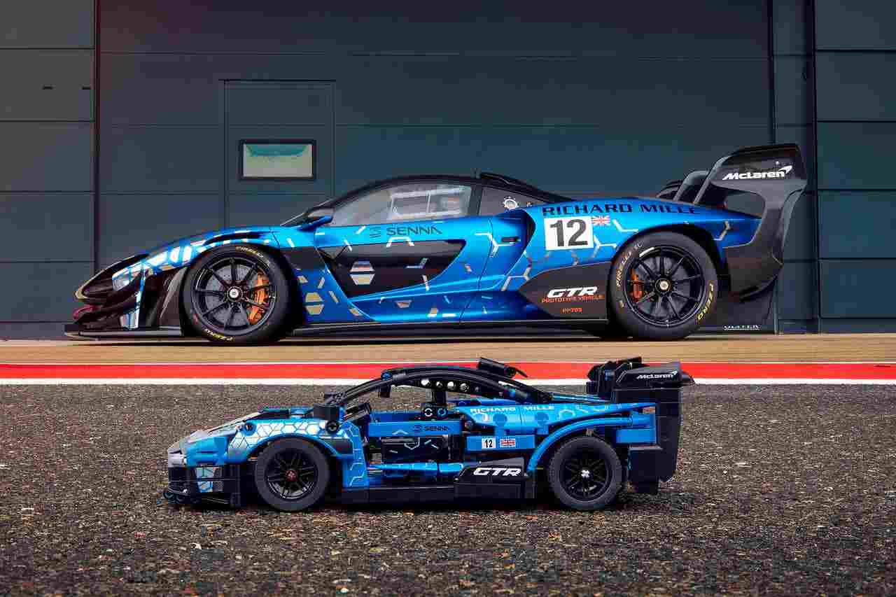 Lego, rinasce un'icona: il kit per la McLaren Senna GTR