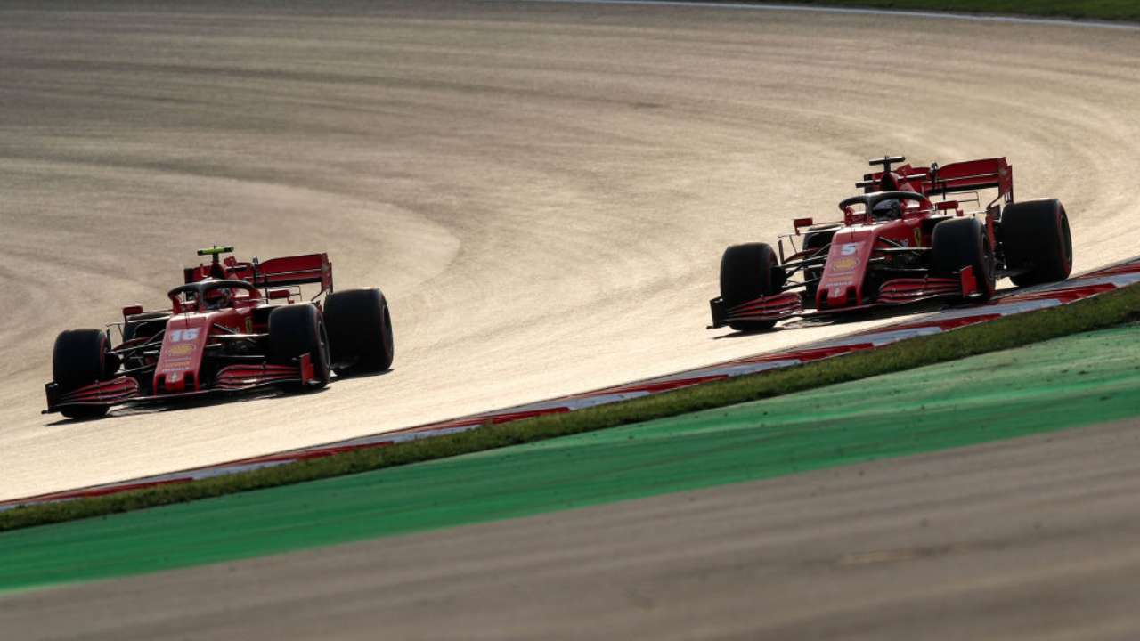 Leclerc Vettel