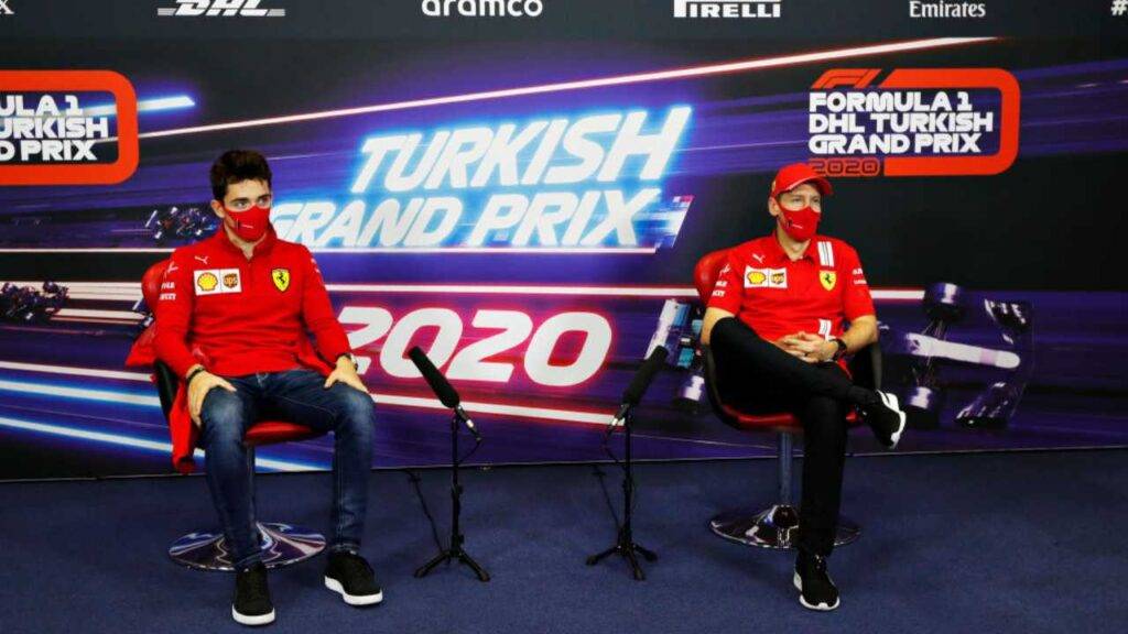 leclerc Vettel GP Turchia
