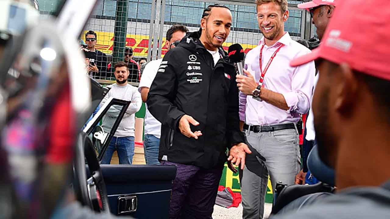 Hamilton e Button