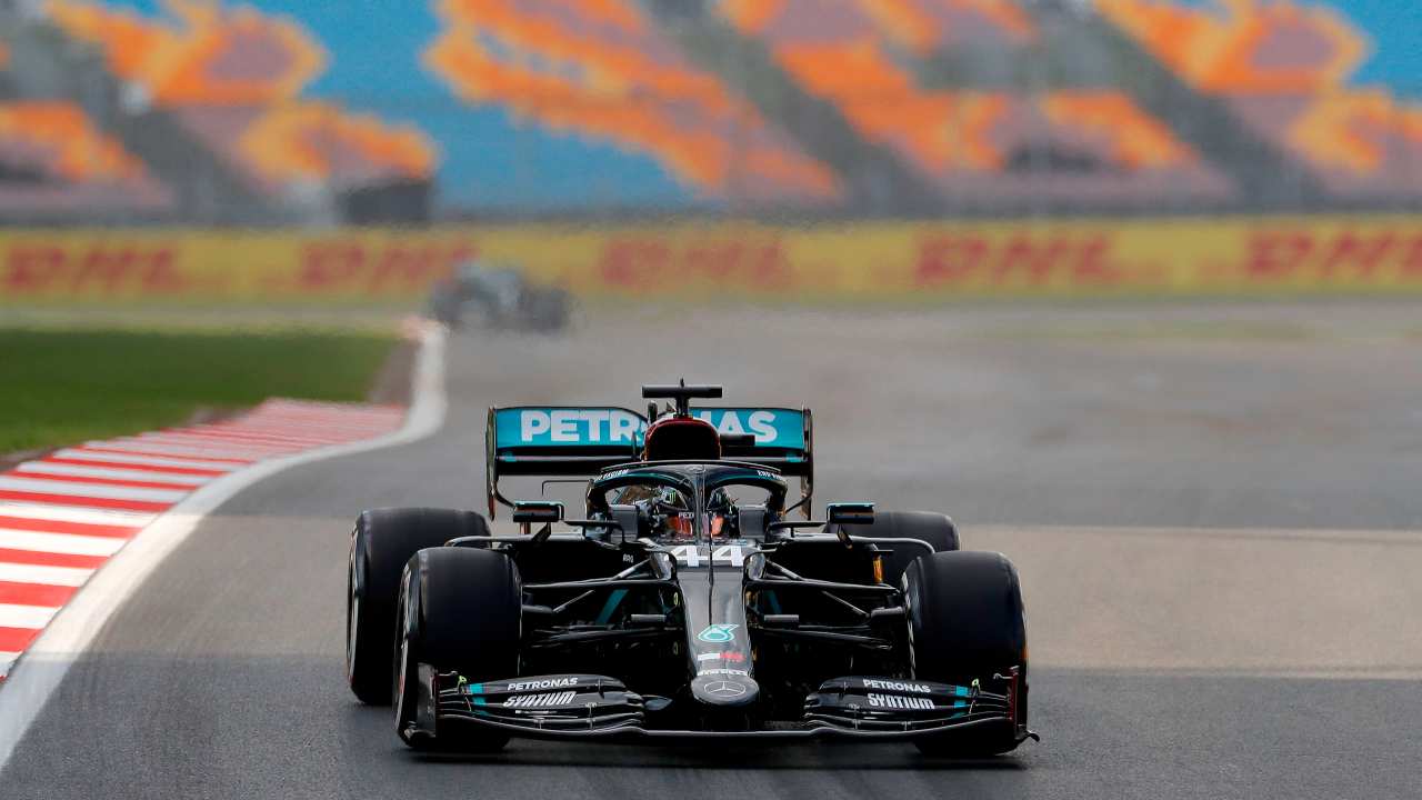 La Mercedes di Lewis Hamilton