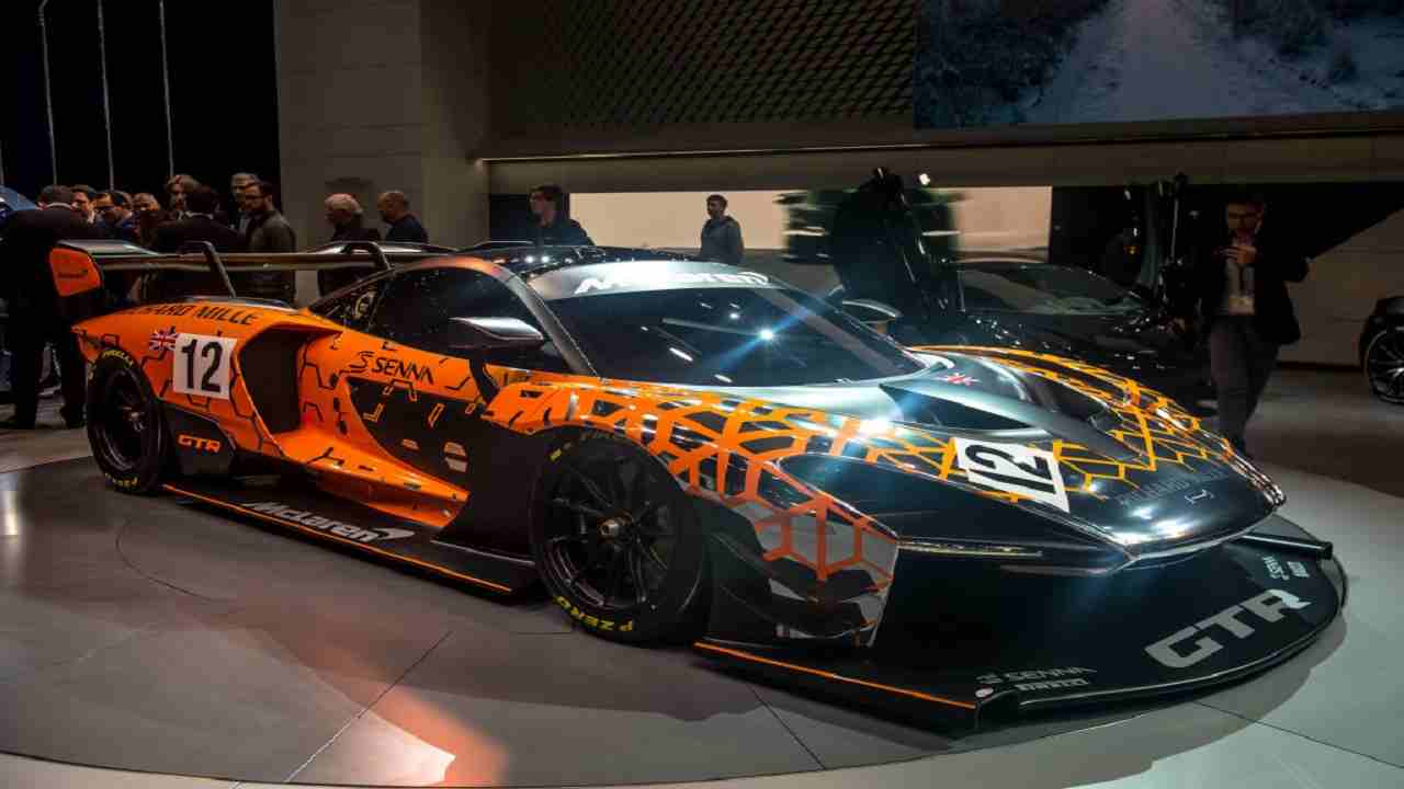 McLaren Senna GTR test al McDrive