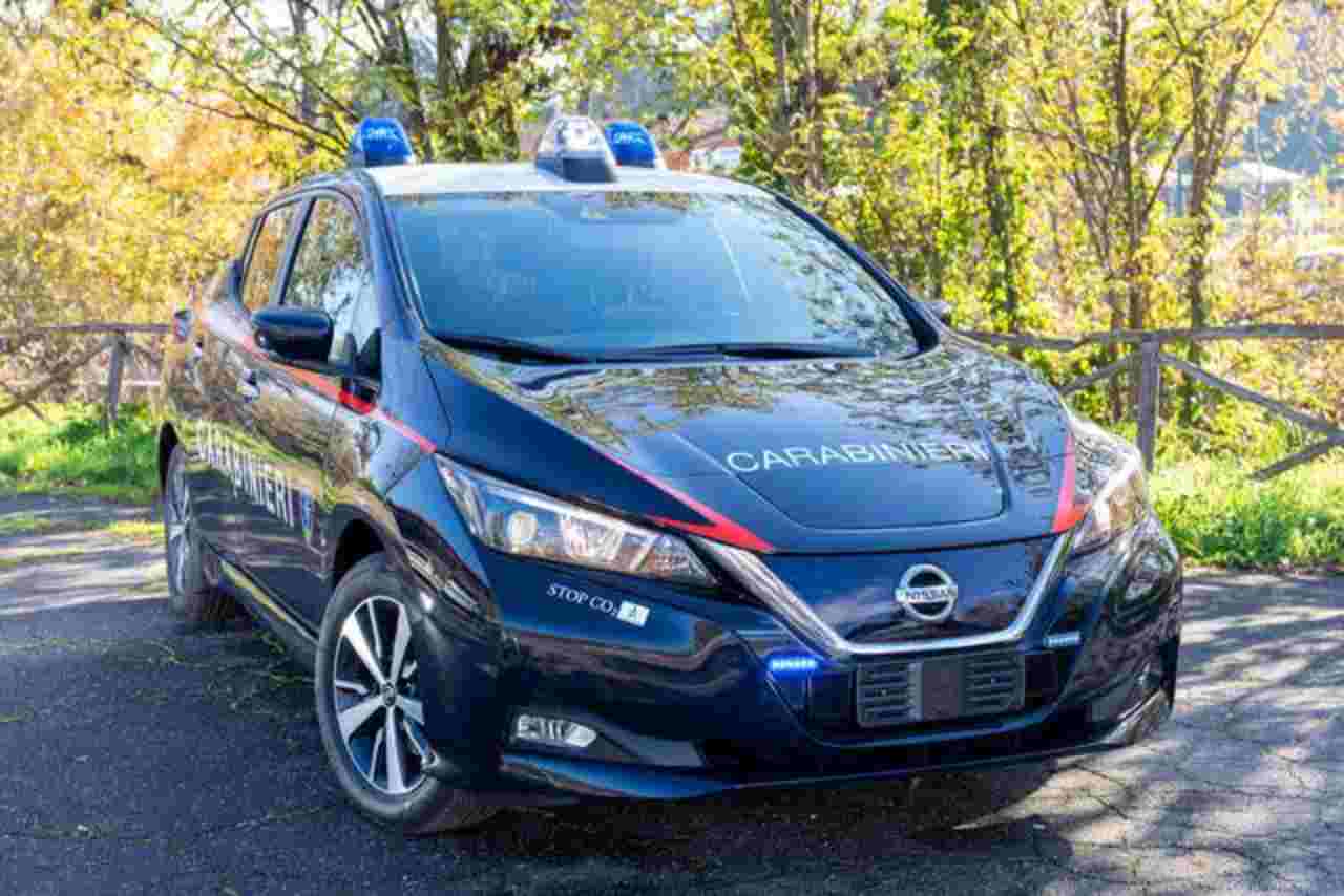 Nissan Leaf Carabinieri