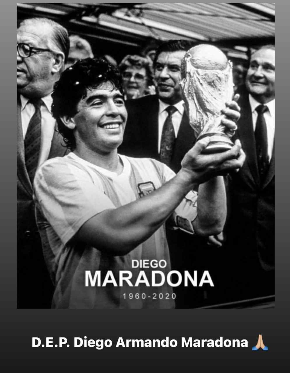 Il ricordo di Marc Marquez su Maradona